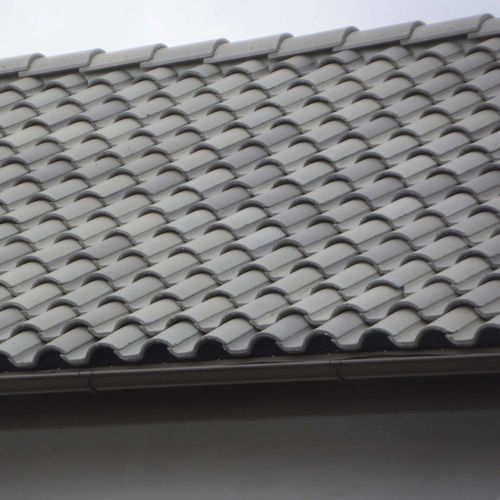 Черепица с замковым соединением - MEDITERRANEAN : NATURE'S - Crown Roof Tiles - из бетона / зеленая