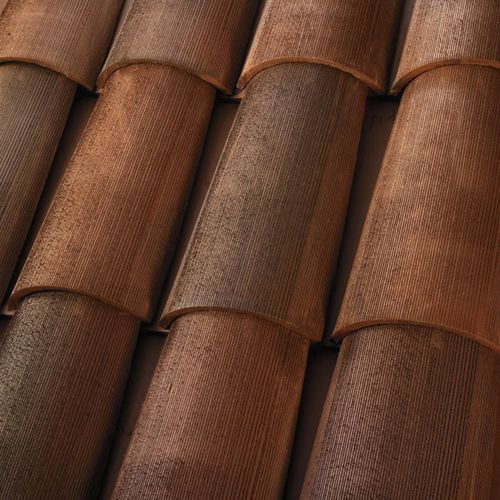 Черепица желобчатая - 2-PIECE MISSION - ENTEGRA ROOF TILE - из терракоты