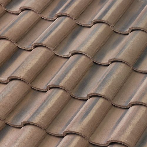 Волнистая черепица - BARCELONA - ENTEGRA ROOF TILE - из бетона