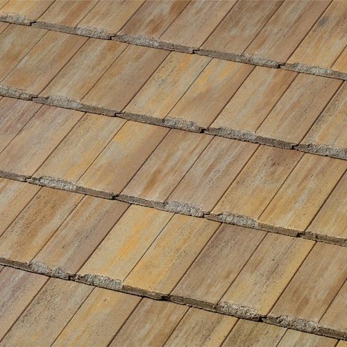 Плоская черепица - SAXONY 700 SPLIT SHAKE - ENTEGRA ROOF TILE - из бетона / большая форма