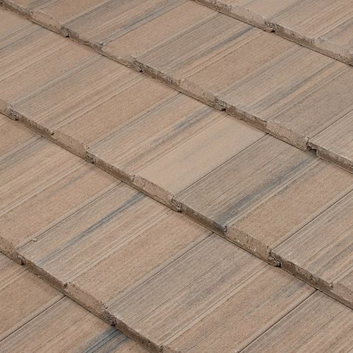 Плоская черепица - PLANTATION TAPERED SHAKE - ENTEGRA ROOF TILE - из бетона / большая форма