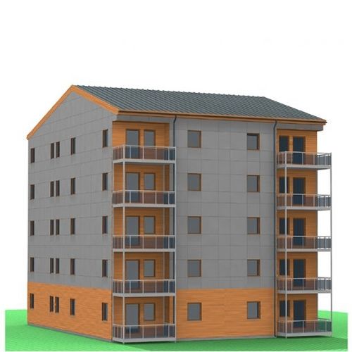Модульное здание - OBAS - Nordic Homes - из бетона / из стали / металлический каркас