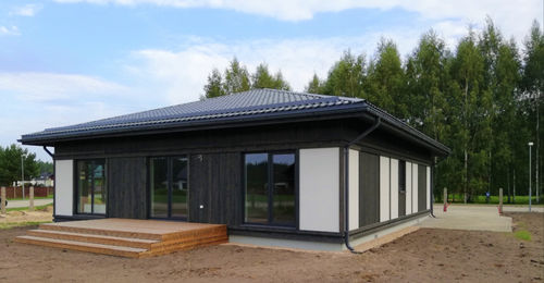 Сборный дом - CLOUDBERRY - Nordic Homes - экологический / современный / одноэтажный