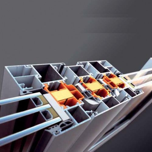 Оконный проем из алюминия - ADEN METAL