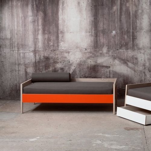 Кровать для детей - M19 series - MINT Furniture - односпальная / современная / по индивидуальному заказу