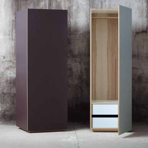 Современный шкаф для одежды - M7800 - MINT Furniture - из дуба / из ясеня / из американского ореха
