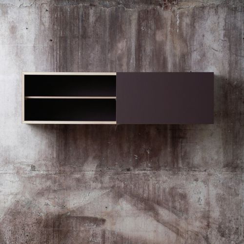 Настенный стеллаж - M6000 - MINT Furniture - современный / из дуба / из ясеня