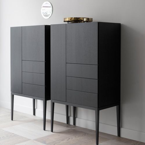 Высокий буфет - M1129 - MINT Furniture - современный / из дуба / из ясеня