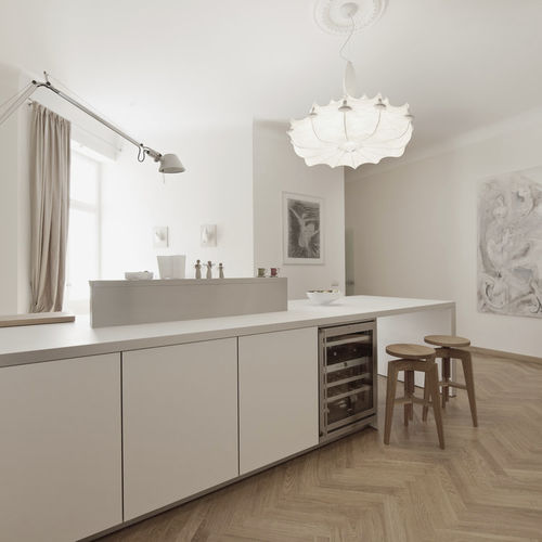 Современный табурет - SCREW - MINT Furniture - из дуба / из ясеня / из американского ореха