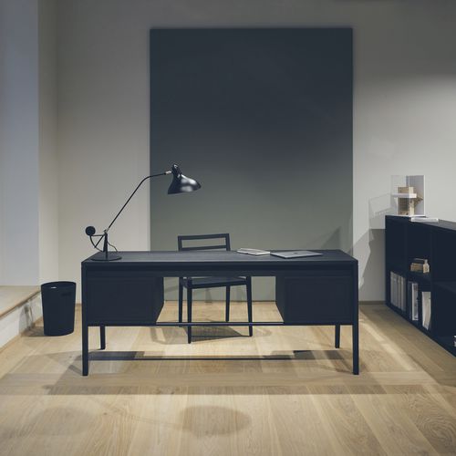 Напольный рабочий стол - M2521 - MINT Furniture - современный / из дуба / из ясеня