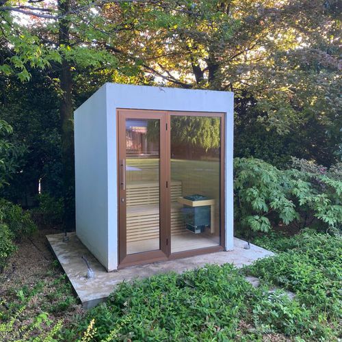 Сауна для бытового использования - SENSATION OUTDOOR - Carmenta Wellness - из дерева / для улицы