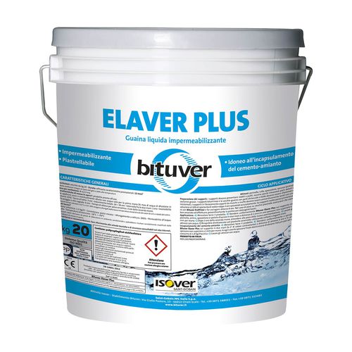Жидкая гидроизоляция для террасы - ELAVER PLUS - Bituver - для балкона / из полимера / из эластомера