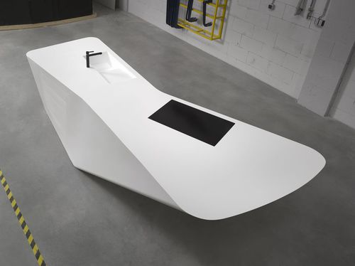 Современная кухня островного типа - "THE WHALE" - AMOS DESIGN