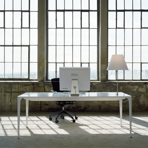 Директорский рабочий стол - ITABLE - AMOS DESIGN - минималистский / из стали / из Corian®