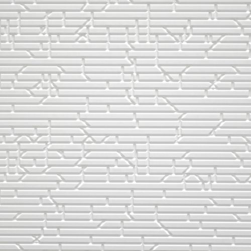 Декоративная панель из Corian® - MATRIX - AMOS DESIGN - для внутренней компоновки / настенный / белый