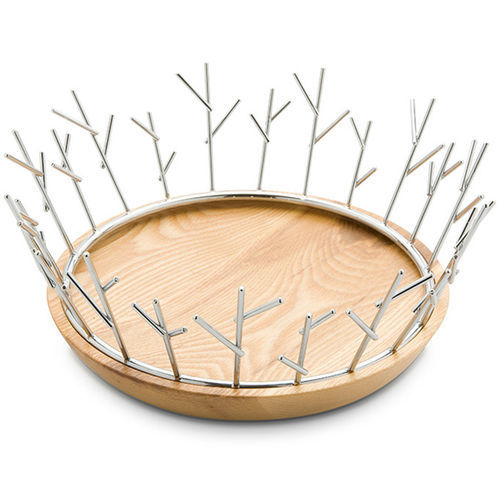 Корзина для фруктов из бука - WOODS - TOAST - из нержавеющей стали / бытового применения