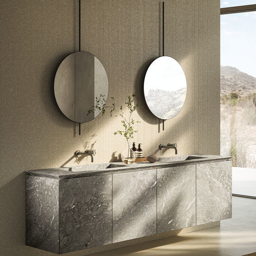 Современная ванная комната - B14 - Boffi - из дерева / из мрамора / из Corian®