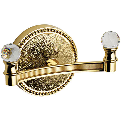Классический крючок - EE08 SW - IBB INDUSTRIE BONOMI - из хромированного металла / из кристаллов Swarovski® / двойной