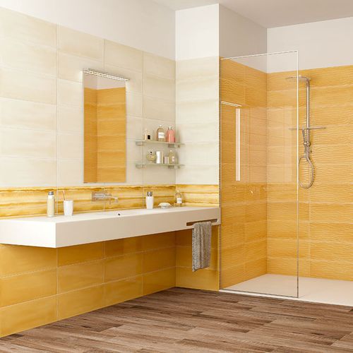 Плитка из керамики - CARIBE - Paul & Co Ceramiche - для ванной комнаты / настенная / прямоугольная