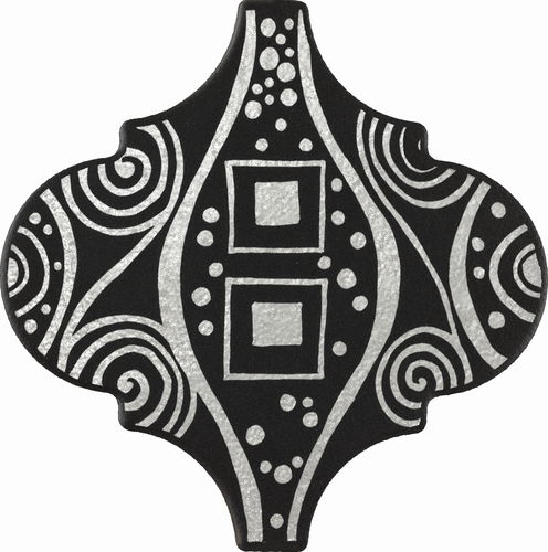 Плитка из керамики - KLIMT KL7 SILVER W355 - AcquarioDue - матовая / полированная / глянцевая