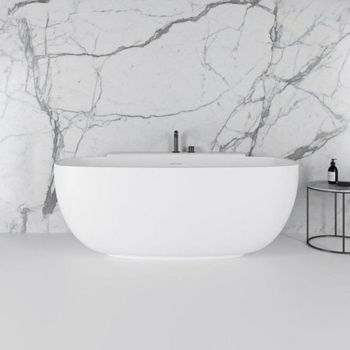 Овальная ванна - MARNI 1580 - Lusso Stone - островная / из композита / из минерального сплава