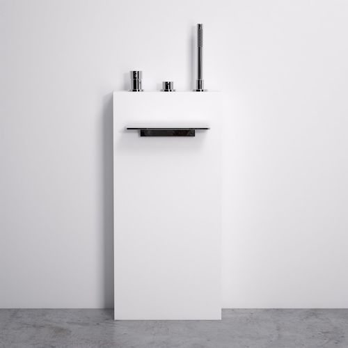 Однорычажный смеситель для душа - CASCATA - Lusso Stone - напольный / из металла / для ванной комнаты