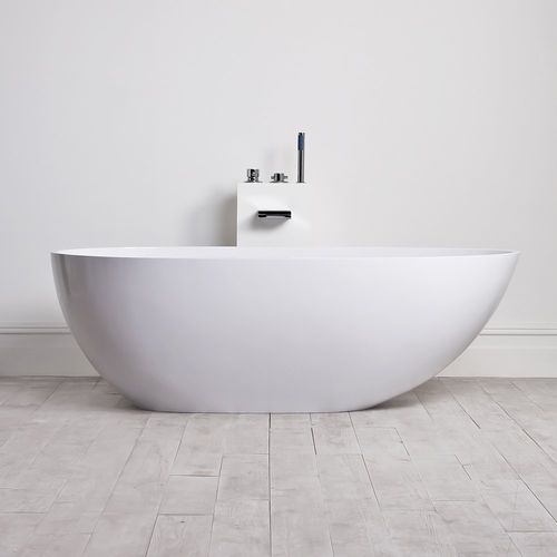 Овальная ванна - EGG SHELL 1700 - Lusso Stone - отдельностоящая / из композита / из минерального сплава