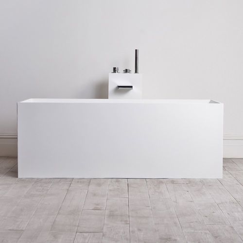 Отдельностоящая ванна - ETHOS MINI 1580 - Lusso Stone - из композита / из минерального сплава / современная