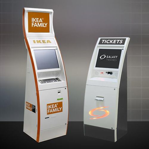 Интерактивная стойка для интерьера - THINMAN - Kiosk Information Systems - с сенсорным экраном