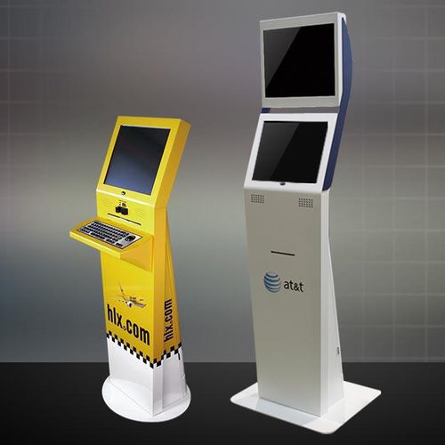 Интерактивная стойка для интерьера - STEALTH - Kiosk Information Systems - для наружного применения / с сенсорным экраном