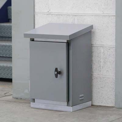 Напольный распределительный щиток - CITADEL™ 336 INDUSTRIAL CABINET - Glasdon Group Limited - промышленный / пустой / с дверью
