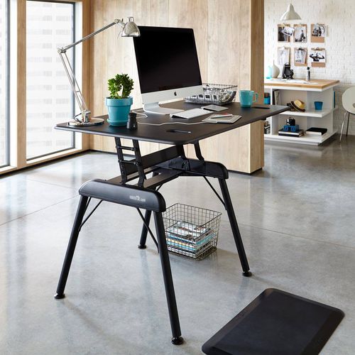 Рабочий стол для офисов открытого типа - PRO DESK 54™ - VARIDESK - современный / из металла / 4 ножки
