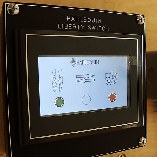 Настенная клавиатура устройства управления - LIBERTY SWITCH - HARLEQUIN - для профессионального использования