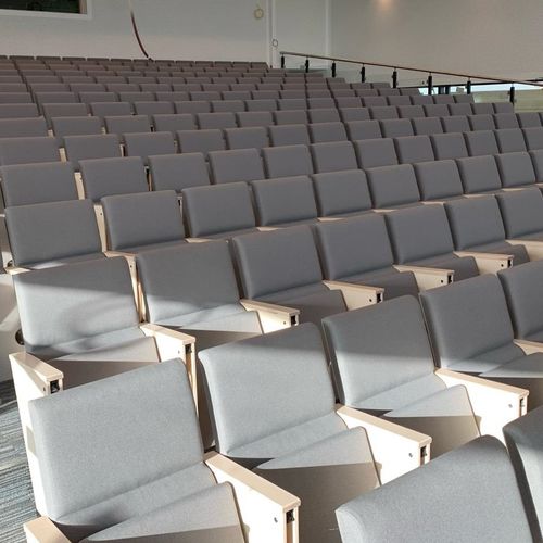 Современное кресло для аудитории - ODEON - Hamari - из ткани / из фанеры / из металла