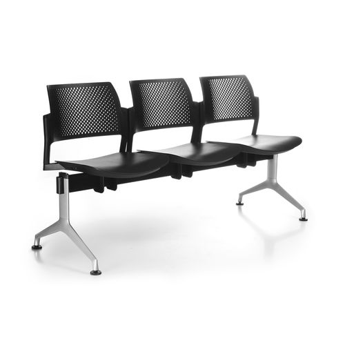 Сидения на опоре из полипропилена - KYOS : KY 223 - BEJOT SP. Z O.O. - из металла / 3 места