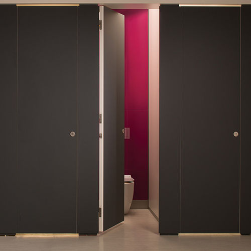 Сантехническая кабина МДФ - ALTO FENIX - Washroom Washroom Limited - из ламината / для туалета / для общественных учреждений