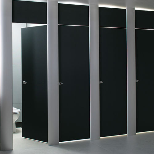 Сантехническая кабина из ламината - INTERMEZZO - Washroom Washroom Limited - МДФ / из алюминия / для туалета