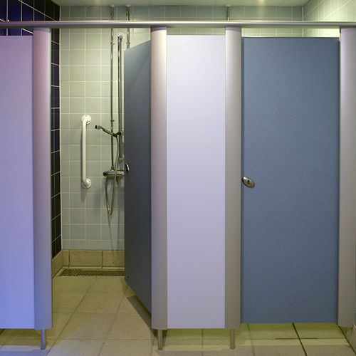 Сантехническая кабина из стекла - MEZZO - Washroom Washroom Limited - для душа / для общественных учреждений