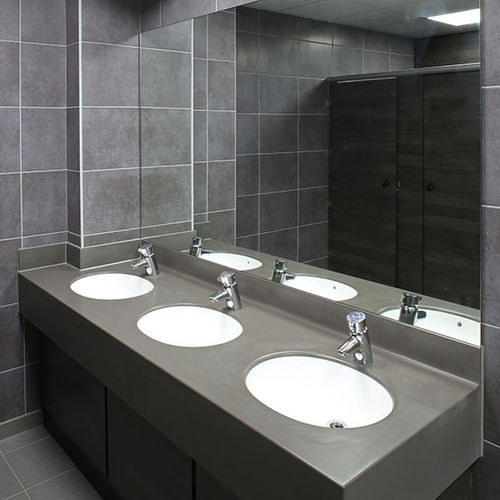 Столешница для раковины из Solid Surface - STARON - Washroom Washroom Limited - для профессионального использования