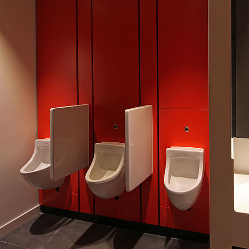 Настенная обшивка для стены - LAMINATE DUCTING - Washroom Washroom Limited - из ПВХ / матовая