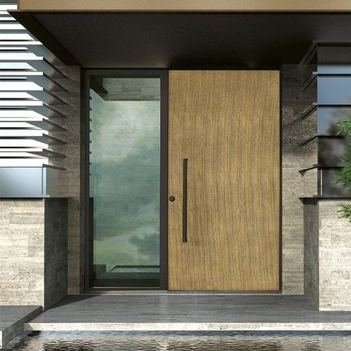 Входная дверь - In_Wall - SILVELOX GROUP SPA - из дерева / створчатая / современная