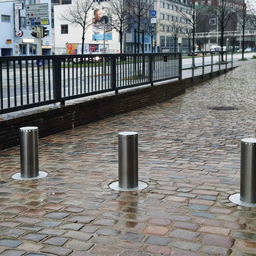 Защитный боллард - Parklio - CROSO FRANCE - для контроля доступа / выдвижной / автоматический