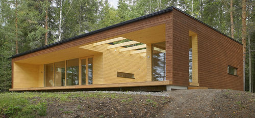 Сборный дом - PLUSVILLA 100 - Polar Life Haus - экологический / современный / одноэтажный