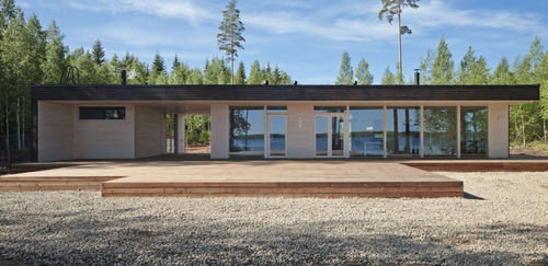 Сборный дом - PLUSVILLA 118 - Polar Life Haus - экологический / современный / одноэтажный