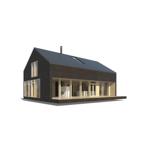 Сборный дом - PLUSVILLA 160 - Polar Life Haus - экологический / современный / двухэтажный