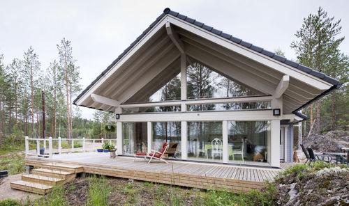 Сборный дом - POLAR 60 - Polar Life Haus - экологический / современный / с террасой