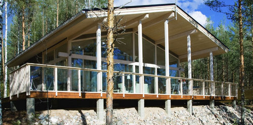 Сборный дом - POLAR 80 - Polar Life Haus - экологический / современный / с террасой