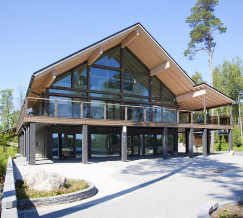Сборный дом - POLAR 400 - Polar Life Haus - экологический / современный / с террасой