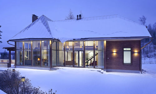Сборный дом - HOVI - Polar Life Haus - экологический / современный / одноэтажный