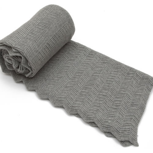 Покрывало из кашемира - KNIT ZIG ZAG - ARTIGIANI DEL CASHMERE - Сделано в Италии